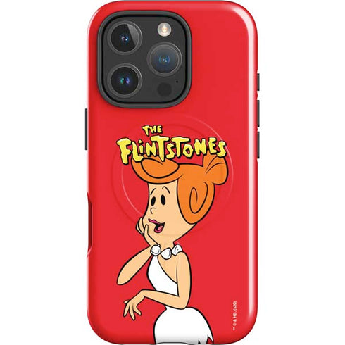 The Flinstones Wilma Flintstone iPhone 16 Pro Max Magsafe Impact Case
