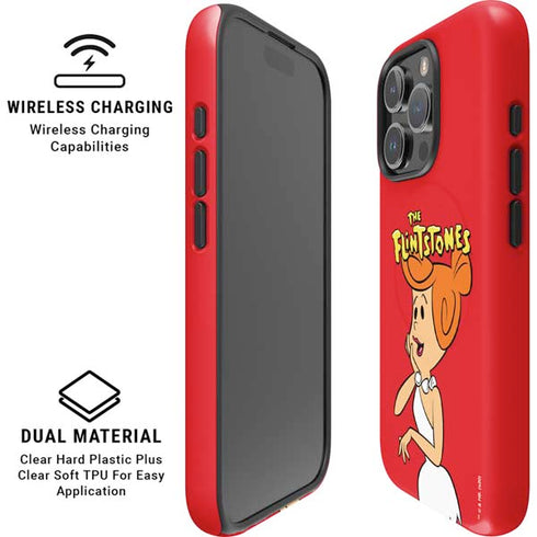 The Flinstones Wilma Flintstone iPhone 16 Pro Max Magsafe Impact Case
