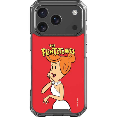 The Flinstones Wilma Flintstone iPhone 18 Pro Clear Case
