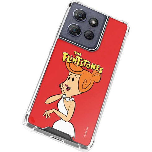 The Flinstones Wilma Flintstone Moto G 5G (2025) Clear Case
