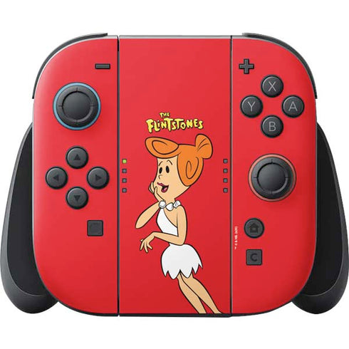 The Flinstones Wilma Flintstone Nintendo Switch 2 (2025) Joy-Con Controller Skin