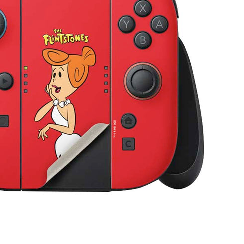 The Flinstones Wilma Flintstone Nintendo Switch 2 (2025) Joy-Con Controller Skin