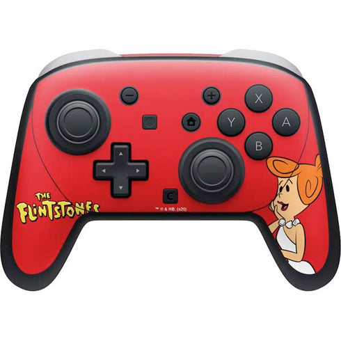The Flinstones Wilma Flintstone Nintendo Switch 2 (2025) Pro Controller Skin