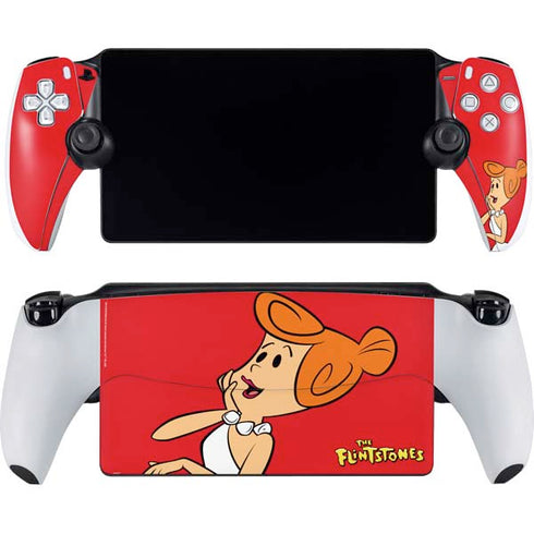 The Flinstones Wilma Flintstone PlayStation Portal Remote Player Skin