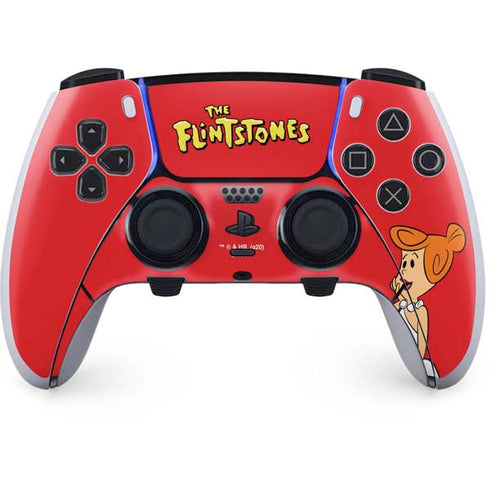 The Flinstones Wilma Flintstone PS5 DualSense Edge Pro Controller Skin