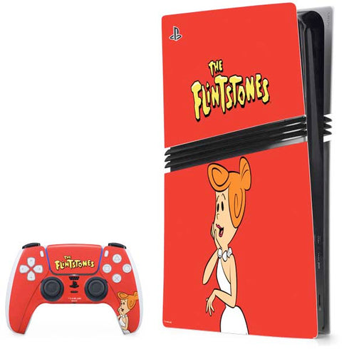 The Flinstones Wilma Flintstone PlayStation PS5 Skins