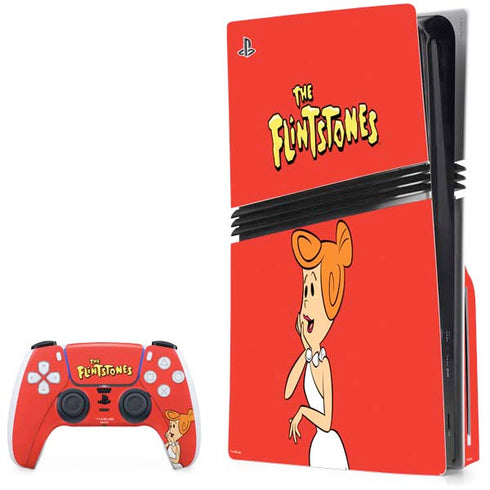 The Flinstones Wilma Flintstone PlayStation PS5 Skins