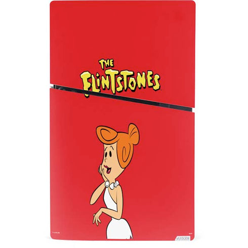 The Flinstones Wilma Flintstone PS5 Slim Digital Edition Console Skin
