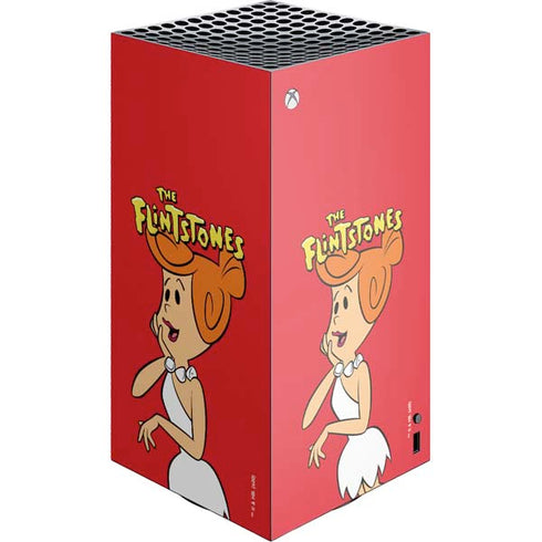 The Flinstones Wilma Flintstone XBox Series X Digital Edition Console Skin