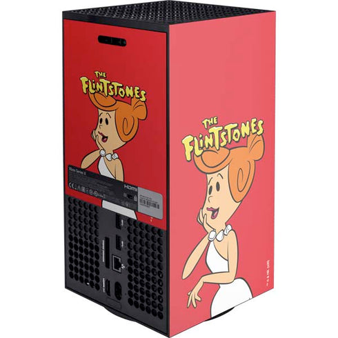 The Flinstones Wilma Flintstone XBox Series X Digital Edition Console Skin