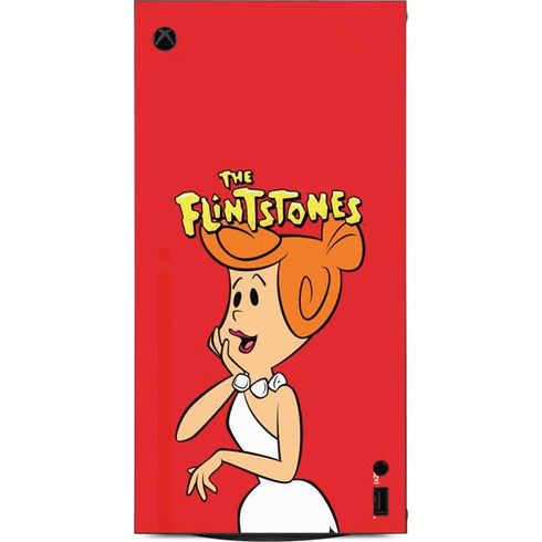 The Flinstones Wilma Flintstone XBox Series X Digital Edition Console Skin
