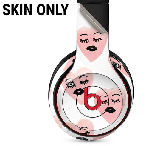 Bouffants and Broken Hearts Winking Hearts Beats Solo 3 Wireless Skin