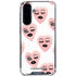 Bouffants and Broken Hearts Winking Hearts Galaxy A36 5G Clear Case