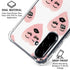 Bouffants and Broken Hearts Winking Hearts Galaxy A36 5G Clear Case