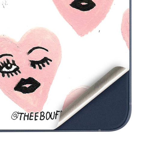 Bouffants and Broken Hearts Winking Hearts Galaxy A36 5G Skin
