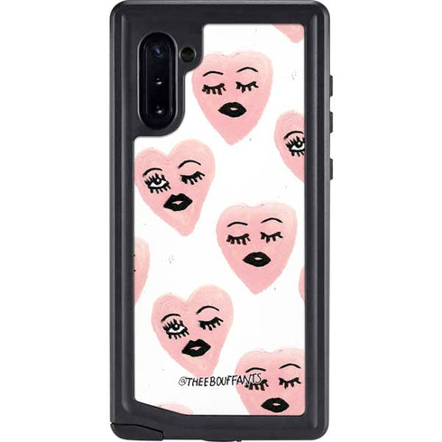 Bouffants and Broken Hearts Winking Hearts Galaxy Cases