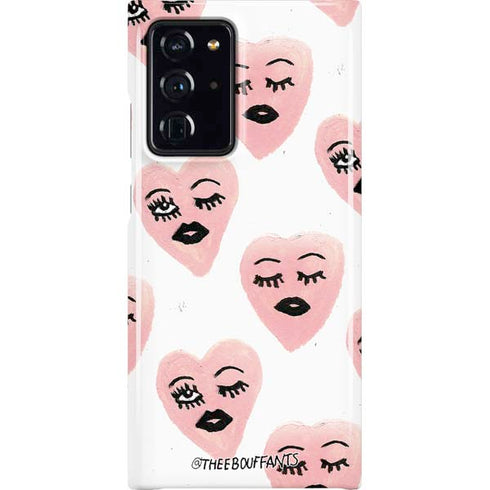 Bouffants and Broken Hearts Winking Hearts Galaxy Cases