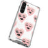 Bouffants and Broken Hearts Winking Hearts Galaxy S24 FE Clear Case