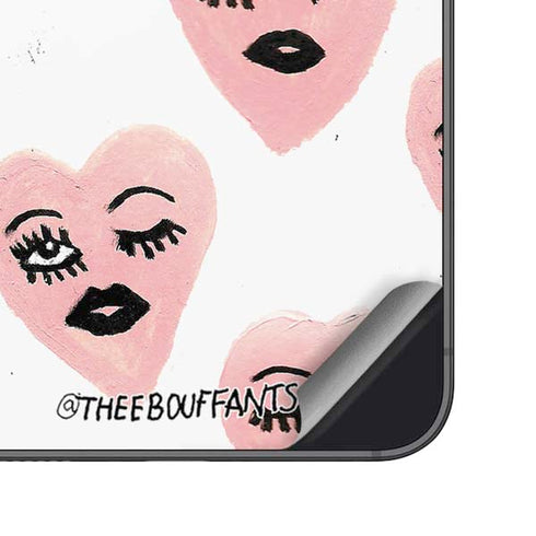 Bouffants and Broken Hearts Winking Hearts Galaxy S24 Skin