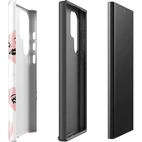 Bouffants and Broken Hearts Winking Hearts Galaxy S25 Ultra Impact Case