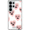 Bouffants and Broken Hearts Winking Hearts Galaxy S25 Ultra Clear Case