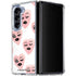 Bouffants and Broken Hearts Winking Hearts Galaxy Z Fold5 5G Clear Case