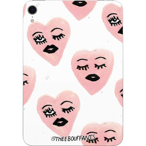Bouffants and Broken Hearts Winking Hearts Apple iPad Mini Skin