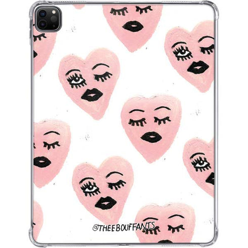 Bouffants and Broken Hearts Winking Hearts iPad Pro 11in (2024) Clear Case