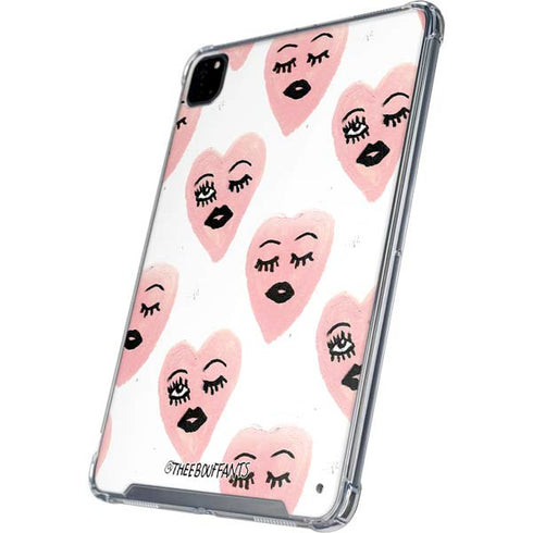 Bouffants and Broken Hearts Winking Hearts iPad Cases