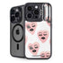 Bouffants and Broken Hearts Winking Hearts iPhone Cases