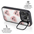 Bouffants and Broken Hearts Winking Hearts iPhone 14 Pro Kickstand Case