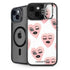 Bouffants and Broken Hearts Winking Hearts iPhone 15 Plus Kickstand Case