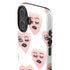 Bouffants and Broken Hearts Winking Hearts iPhone 16 Impact Case