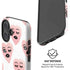 Bouffants and Broken Hearts Winking Hearts iPhone 16 Plus Magsafe Impact Case