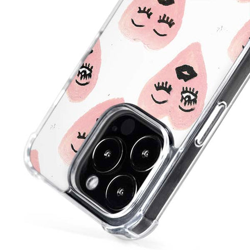 Bouffants and Broken Hearts Winking Hearts iPhone 16 Pro Max MagSafe Case