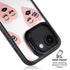 Bouffants and Broken Hearts Winking Hearts iPhone 16e Kickstand Case