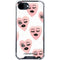 Bouffants and Broken Hearts Winking Hearts iPhone 16e Clear Case