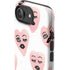 Bouffants and Broken Hearts Winking Hearts iPhone 16e Impact Case
