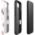Bouffants and Broken Hearts Winking Hearts iPhone 16e Impact Case