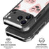 Bouffants and Broken Hearts Winking Hearts iPhone 18 Pro Clear Case