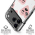 Bouffants and Broken Hearts Winking Hearts iPhone 18 Pro Clear Case