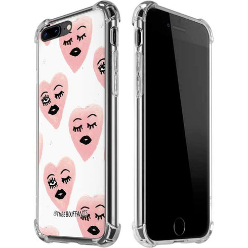 Bouffants and Broken Hearts Winking Hearts iPhone Cases