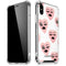 Bouffants and Broken Hearts Winking Hearts iPhone X/XS Clear Case