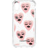 Bouffants and Broken Hearts Winking Hearts iPhone XS Clear Case