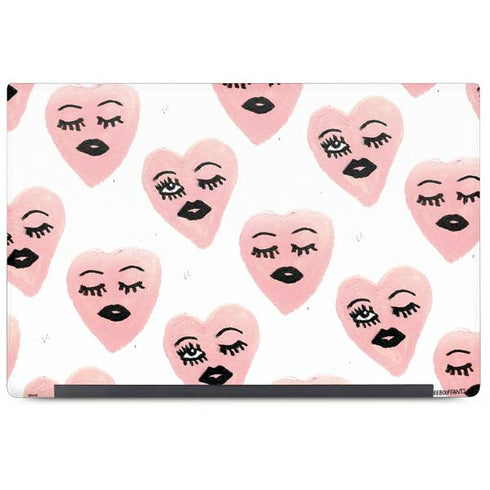 Bouffants and Broken Hearts Winking Hearts Dell Latitude Skin