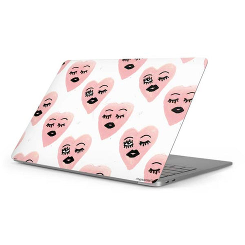 Bouffants and Broken Hearts Winking Hearts Apple MacBook Pro 16-inch Skin