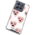 Bouffants and Broken Hearts Winking Hearts Moto G 5G (2025) Clear Case