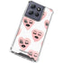 Bouffants and Broken Hearts Winking Hearts Moto G Play 5G (2025) Clear Case