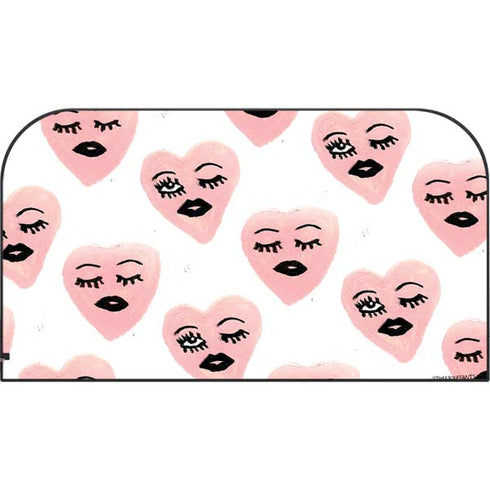 Bouffants and Broken Hearts Winking Hearts Nintendo Switch 2 (2025) with Joy-Con Skin