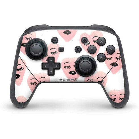 Bouffants and Broken Hearts Winking Hearts Nintendo Skins